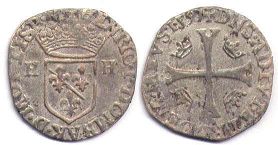 piece Dombes douzain (1/12 ecu) 1597