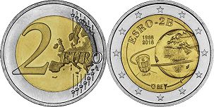 pièce Belgique 2 euro 2018