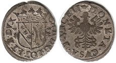 piece Lorraine double denier sans date (1625-1634)