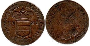 piece Liege liard 1688