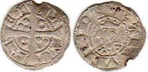 pièce Barcelona dinero 1213-1276