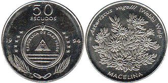 piece Cape Verdepuis 50 escudos 1994