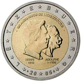 moneta 2 euro 2005 lu_2 moneta 2 euro 2005 lu_2