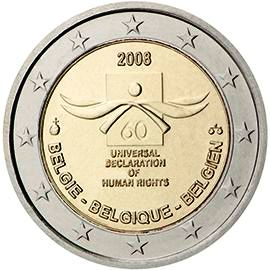 moneta 2 euro 2008 Belgio moneta 2 euro 2008 Belgio