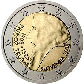 moneta 2 euro 2008 Slovenia moneta 2 euro 2008 Slovenia