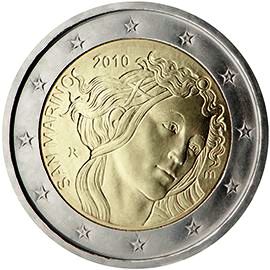 moneta 2 euro 2010 sm moneta 2 euro 2010 sm