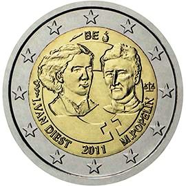 moneta 2 euro 2011 be moneta 2 euro 2011 be