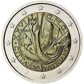 moneta 2 euro 2011 va moneta 2 euro 2011 va