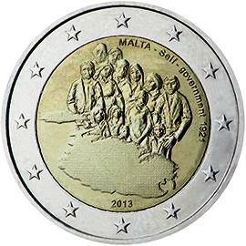 монета 2 евро 2013 Malta монета 2 евро 2013 Malta