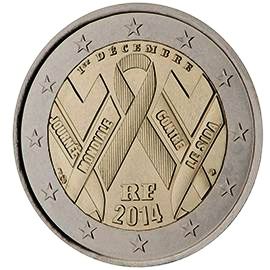 coin 2 euro 2014 France_2 coin 2 euro 2014 France_2