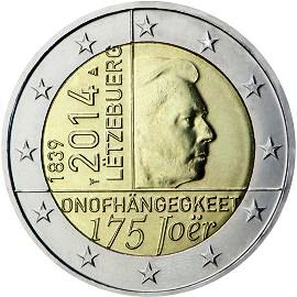 coin 2 euro 2014 Luxembourg coin 2 euro 2014 Luxembourg