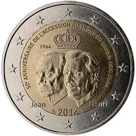 coin 2 euro 2014 Luxembourg_2 coin 2 euro 2014 Luxembourg_2