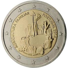 coin 2 euro 2014 Portugal_Farming coin 2 euro 2014 Portugal_Farming