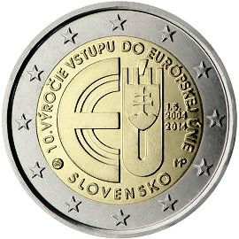 coin 2 euro 2014 Slovakia coin 2 euro 2014 Slovakia