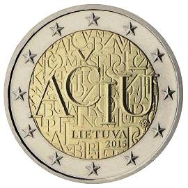 moneta 2 euro 2015 lithuania moneta 2 euro 2015 lithuania