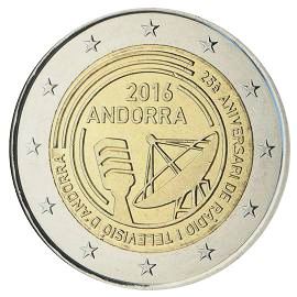 moneta 2 euro 2016 andorra_radio moneta 2 euro 2016 andorra_radio