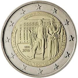 moneta 2 euro 2016 austria moneta 2 euro 2016 austria