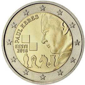 moneta 2 euro 2016 estonia moneta 2 euro 2016 estonia