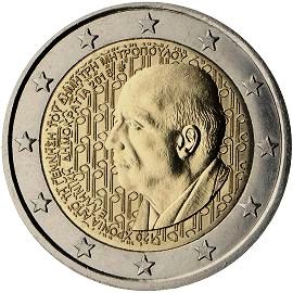 moneta 2 euro 2016 greece_dimitri moneta 2 euro 2016 greece_dimitri