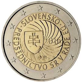 moneta 2 euro 2016 slovakia_presidency moneta 2 euro 2016 slovakia_presidency