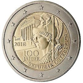 moneta 2 euro 2017 Austria_100years