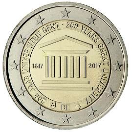 moneta 2 euro 2017 Belgio_Ghent moneta 2 euro 2017 Belgio_Ghent