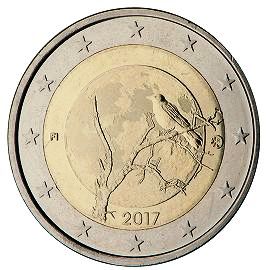 moneta 2 euro 2017 Finlandia_Nature moneta 2 euro 2017 Finlandia_Nature