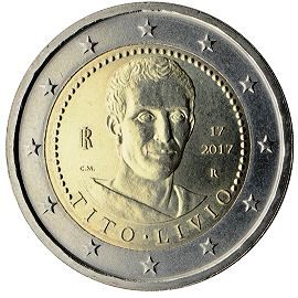 moneta 2 euro 2017 Italia_Titus moneta 2 euro 2017 Italia_Titus