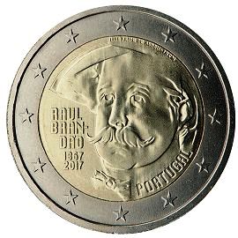 moneta 2 euro 2017 Portogallo_Brandao moneta 2 euro 2017 Portogallo_Brandao