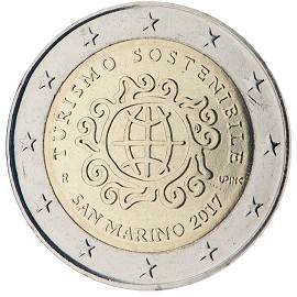 moneta 2 euro 2017 SanMarino_Turismo moneta 2 euro 2017 SanMarino_Turismo