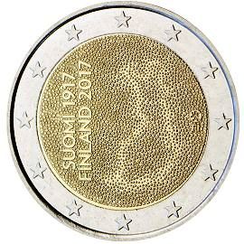 moneta 2 euro 2017 finland_independence moneta 2 euro 2017 finland_independence