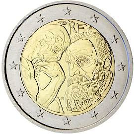moneta 2 euro 2017 france_centenary moneta 2 euro 2017 france_centenary