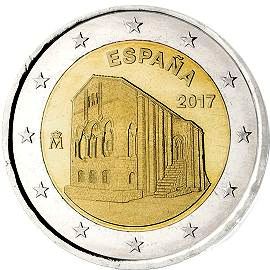 moneta 2 euro 2017 spain_asturias moneta 2 euro 2017 spain_asturias