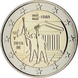 moneta 2 euro 2018 belgium