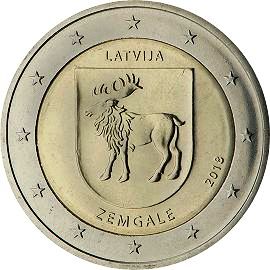 moneta 2 euro 2018 latvia_zemgale