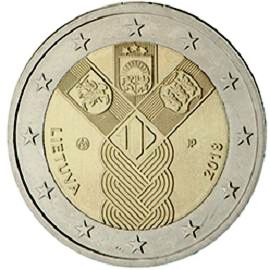 moneta 2 euro 2018 lithuania_joint