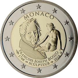 moneta 2 euro 2018 monaco_bosio