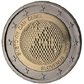 moneta 2 euro 2018 slovenia_bee