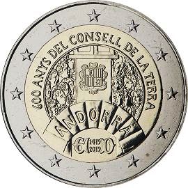 moneta 2 euro 2019 ad_600yrs_councilland moneta 2 euro 2019 ad_600yrs_councilland