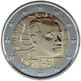 moneta 2 euro 2020 fi_100_linna moneta 2 euro 2020 fi_100_linna