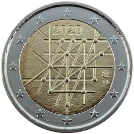 moneta 2 euro 2020 fi_100turku_univerity moneta 2 euro 2020 fi_100turku_univerity