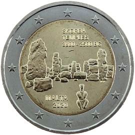 moneta 2 euro 2020 mt_skorba moneta 2 euro 2020 mt_skorba