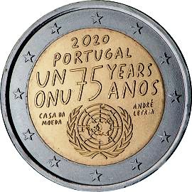 moneta 2 euro 2020 pt_75un moneta 2 euro 2020 pt_75un