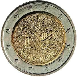 moneta 2 euro 2021 ee_september moneta 2 euro 2021 ee_september