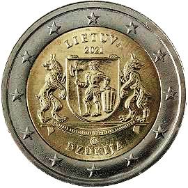 moneta 2 euro 2021 lt_3q moneta 2 euro 2021 lt_3q