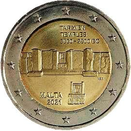 moneta 2 euro 2021 mt_tarxien_temples_1 moneta 2 euro 2021 mt_tarxien_temples_1