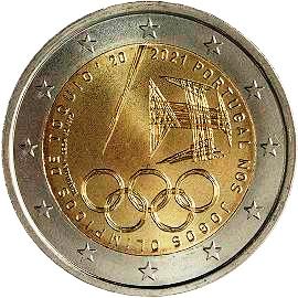 moneta 2 euro 2021 pt_olympics moneta 2 euro 2021 pt_olympics