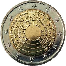 moneta 2 euro 2021 sl_october moneta 2 euro 2021 sl_october