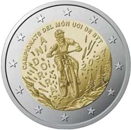 Belgio 2 euro 2024 Andorra 2 euro 2024