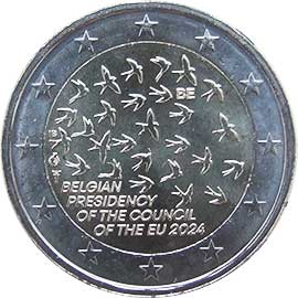 Belgio 2 euro 2024 Belgio 2 euro 2024